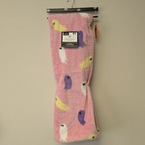 Storehouse Ghost Oversized Faux Fur Throw Blanket Pink